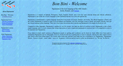 Desktop Screenshot of papiamento.com