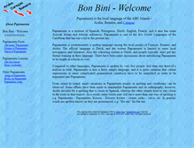 Tablet Screenshot of papiamento.com